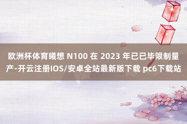 欧洲杯体育曦想 N100 在 2023 年已已毕限制量产-开云注册IOS/安卓全站最新版下载 pc6