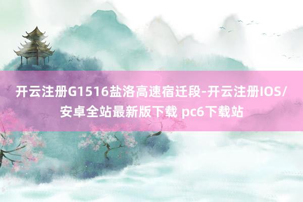 开云注册G1516盐洛高速宿迁段-开云注册IOS/安卓全站最新版下载 pc6下载站
