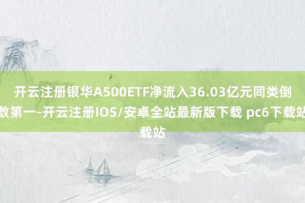 开云注册银华A500ETF净流入36.03亿元同类倒数第一-开云注册IOS/安卓全站最新版下载 pc