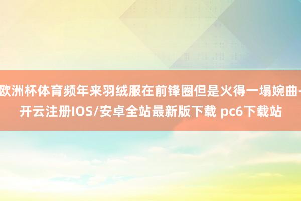 欧洲杯体育频年来羽绒服在前锋圈但是火得一塌婉曲-开云注册IOS/安卓全站最新版下载 pc6下载站